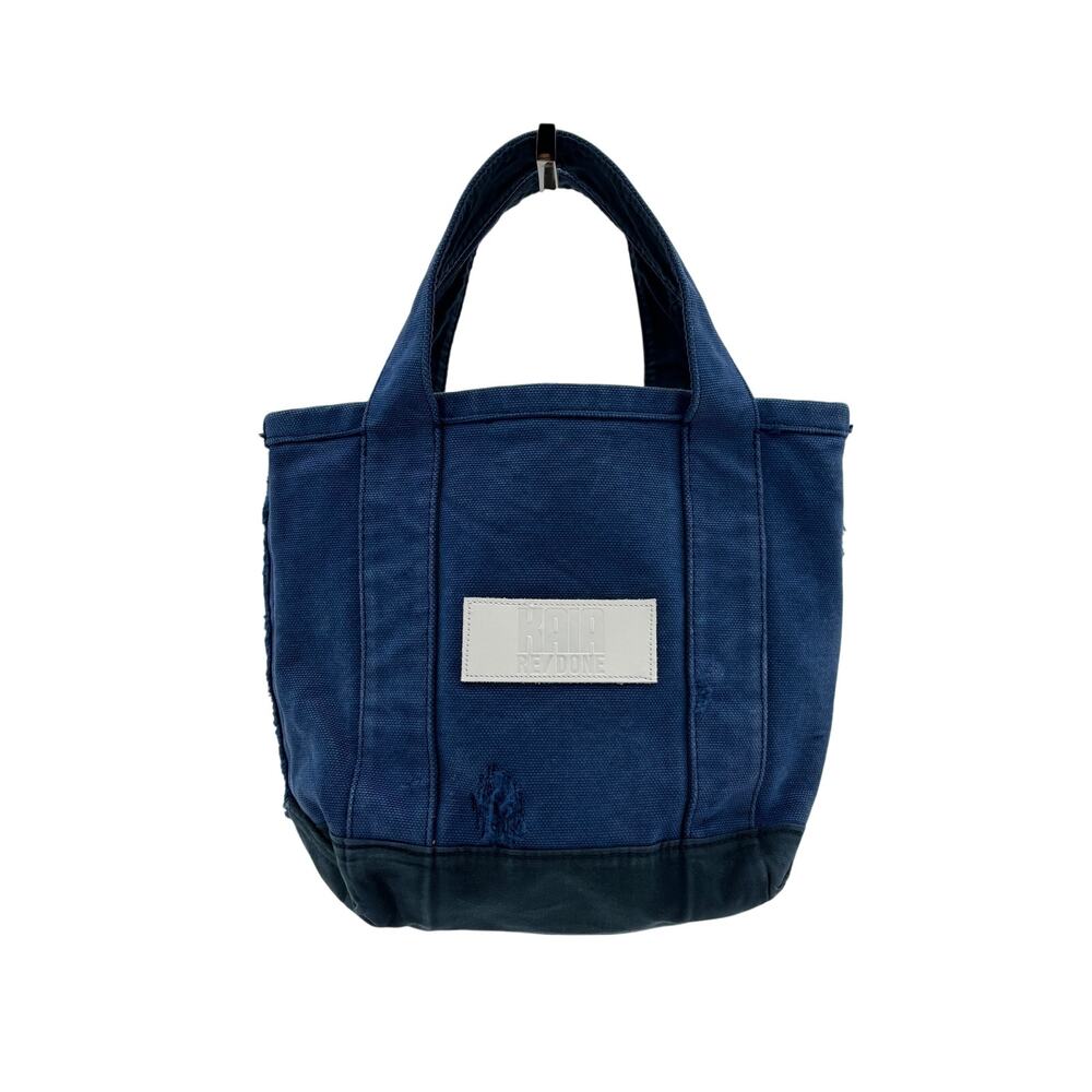 Kaia Gerber Re/Done Canvas Mini Tote Bag 10.5x7.5 Top Handle Bag Beach Market